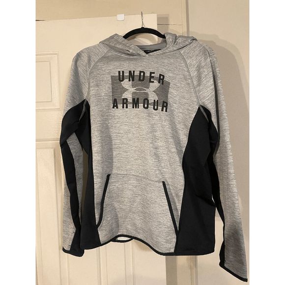 Under Armour Women's Storm Armour Fleece Big Logo Twist Hoodie Size XL - Picture 1 of 5